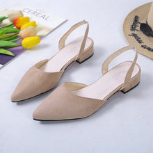 Load image into Gallery viewer, new Flat outdoor slippers Sandals foot ring straps beaded Roman sandals fashion low slope with women's shoes low heel shoes x69