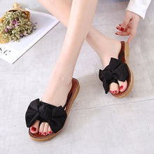 Load image into Gallery viewer, new Flat outdoor slippers Sandals foot ring straps beaded Roman sandals fashion low slope with women's shoes low heel shoes x69