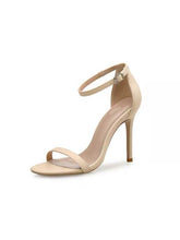 Load image into Gallery viewer, Women Pumps Ankle Strap Shoes For Sexy Peep Toe Heels Sandals Party Wedding Woman High Heels Luxury Black Zapatos 456
