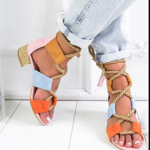 Load image into Gallery viewer, LOOZYKIT 2020 Fashion Summer Women Sandals Female Beach Shoes Wedge Shoes High Heel Comfortable Platform Sandals Plus Size 35-43
