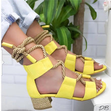 Load image into Gallery viewer, LOOZYKIT 2020 Fashion Summer Women Sandals Female Beach Shoes Wedge Shoes High Heel Comfortable Platform Sandals Plus Size 35-43
