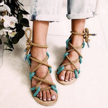 Load image into Gallery viewer, LOOZYKIT 2020 Fashion Summer Women Sandals Female Beach Shoes Wedge Shoes High Heel Comfortable Platform Sandals Plus Size 35-43
