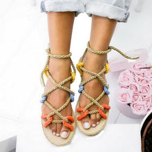 Load image into Gallery viewer, LOOZYKIT 2020 Fashion Summer Women Sandals Female Beach Shoes Wedge Shoes High Heel Comfortable Platform Sandals Plus Size 35-43
